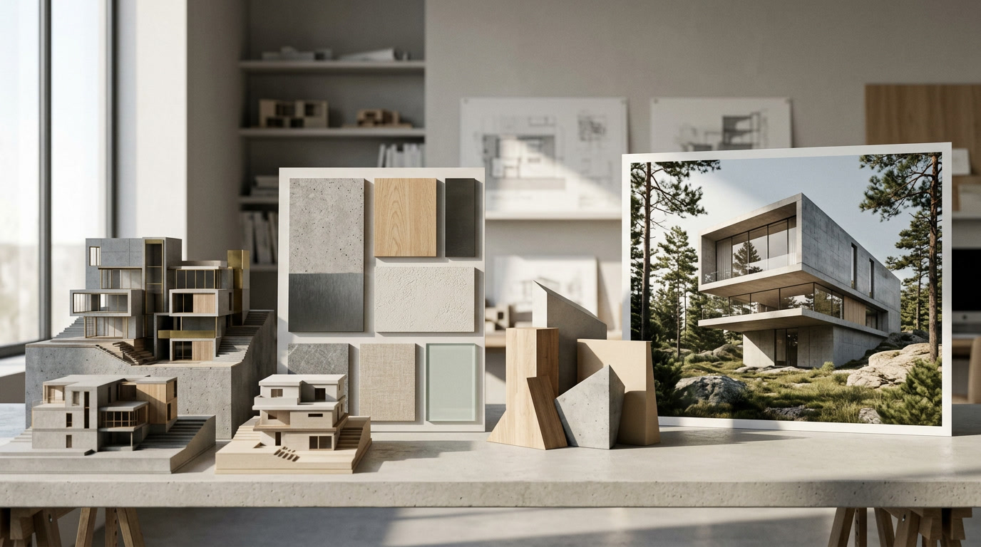 Benedikt Stonawski Portfolio: Gagasan Ruang, Bentuk dan Arsitektur Modern