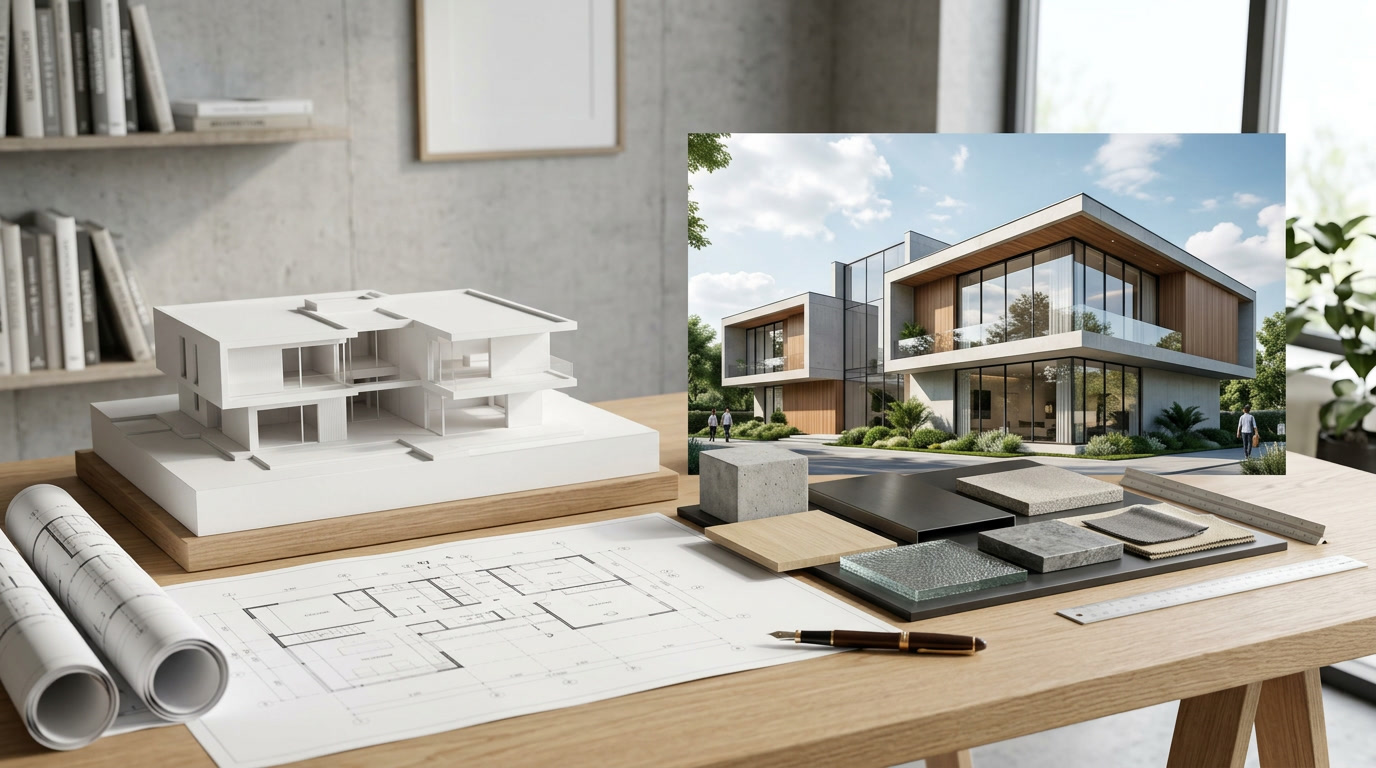 Portofolio Desain yang Menghubungkan Ruang, Bentuk dan Fungsi